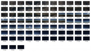 구글어스에서 파노라마 제작용으로 저장한 소스 이미지들