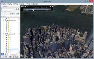 구글어스로 불러온 pano.kml 파일 좌표들